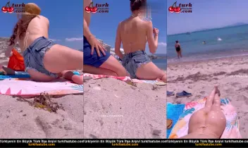 Hera Poseidon’u Seviyor plajda çıplak kalmış