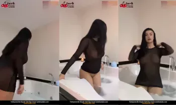 Berfe Ece Talin, Jakuziyi ayarlayıp içine elbiseyle girdi